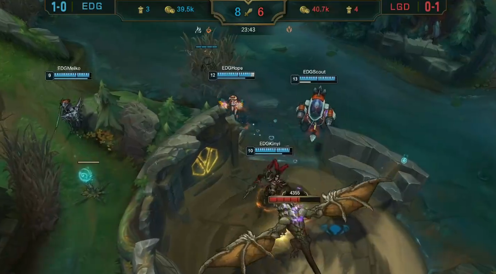 NS完胜LGD，Meiko关键制胜