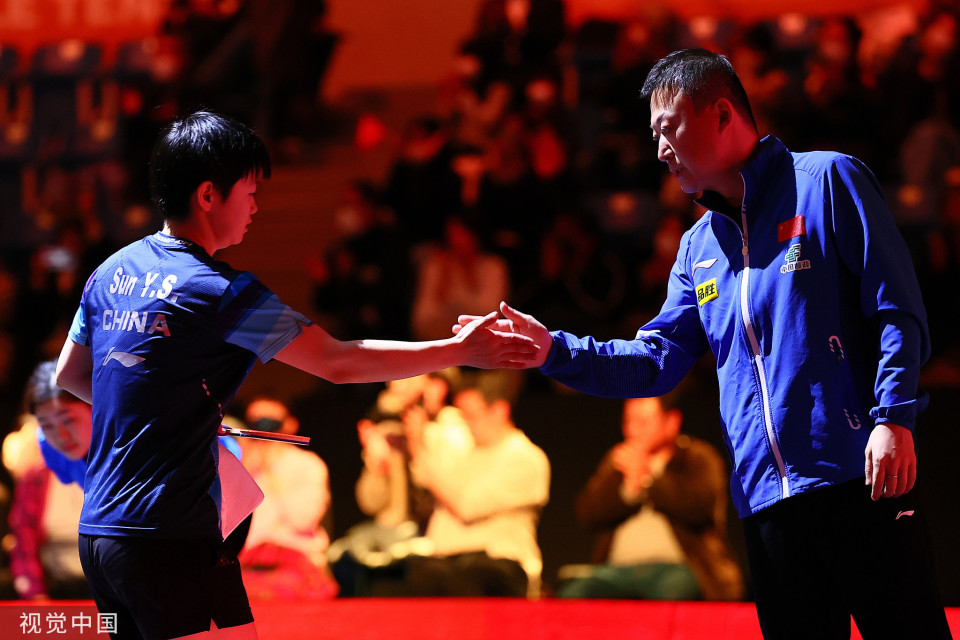 中国队险胜印度队，马琳统治全场